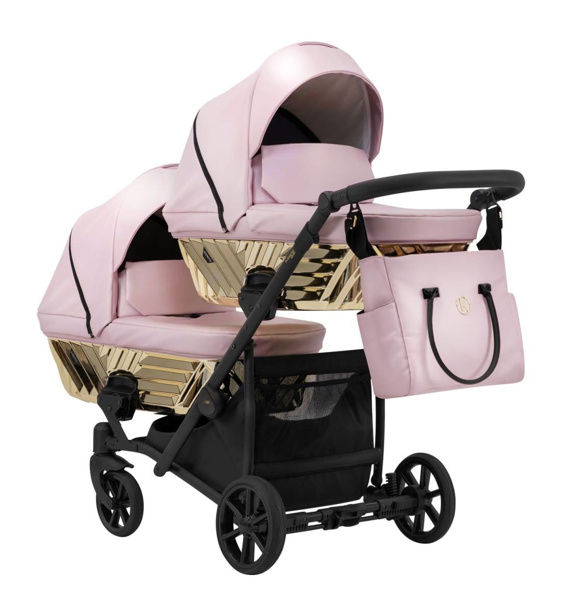 Carrito Gemelar IVENTO DUO GLAM estilo moderno