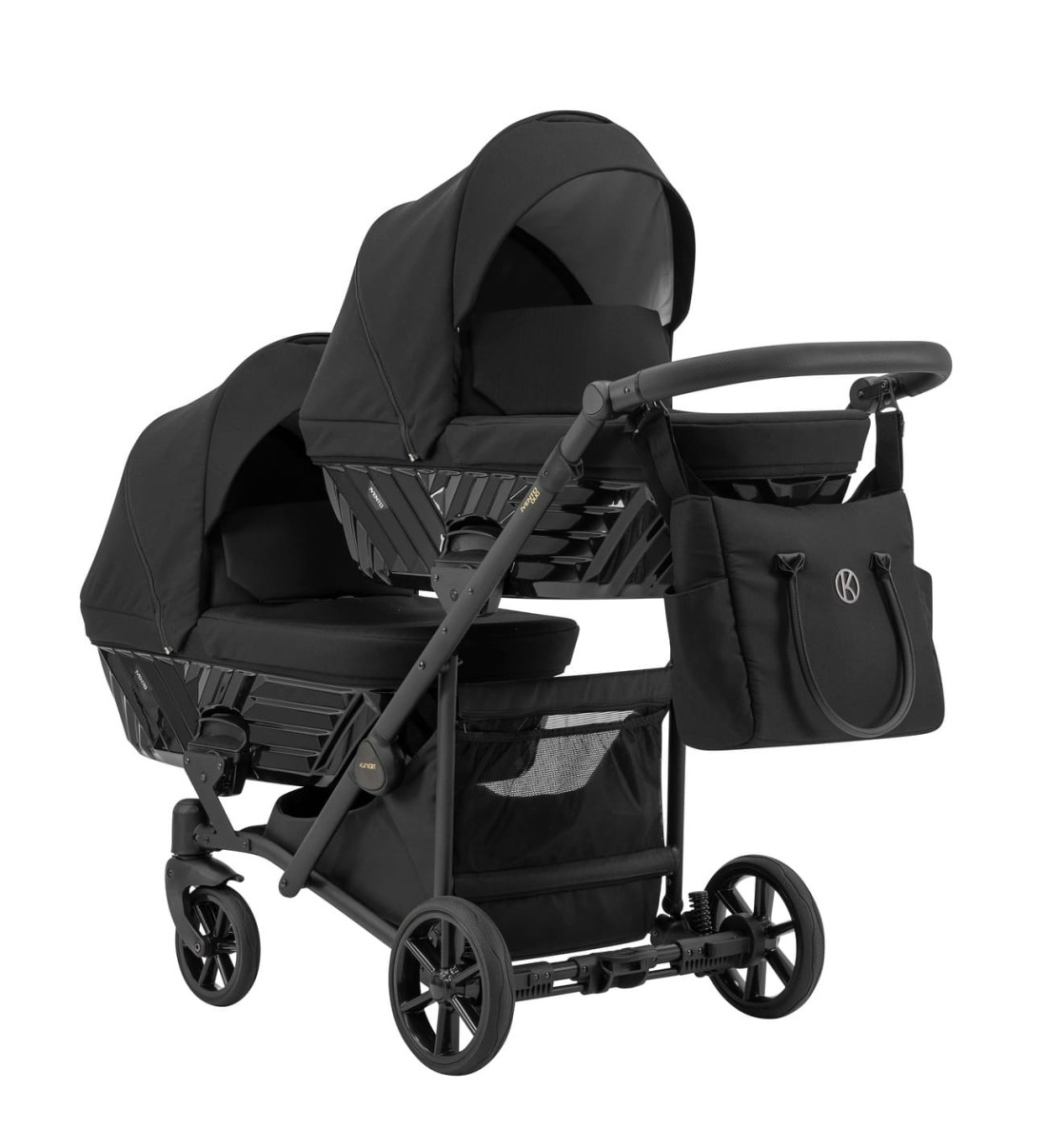 Carro gemelar IVENTO DUO: Cómodo y