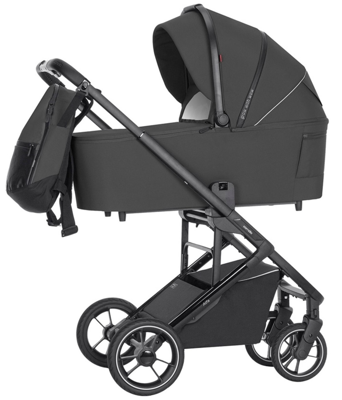 ALFA TROLLEY 2 IN 1 Passeggino con NAVICELLA Leggero e funzionale