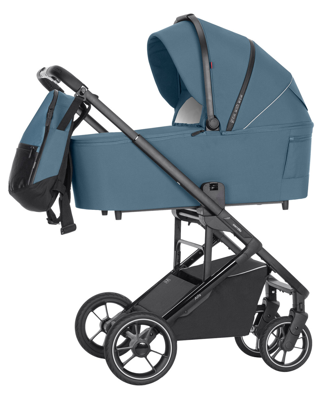 ALFA TROLLEY 2 IN 1 Passeggino con NAVICELLA Leggero e funzionale