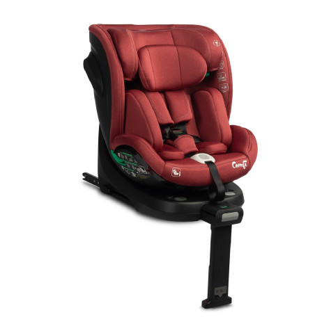 Seggiolino auto Comfi, sicuro, comodo, rotante 360° e con ISOFIX.