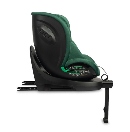 Seggiolino auto Comfi, sicuro, comodo, rotante 360° e con ISOFIX.