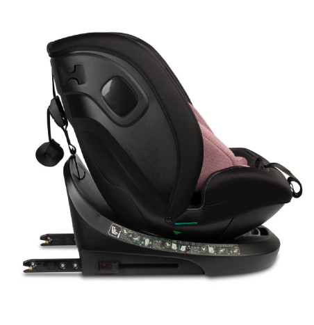 Asiento auto iSIZE Azure, regulable, rotación 360° y alta seguridad.