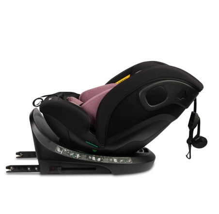 Asiento auto iSIZE Azure, regulable, rotación 360° y alta seguridad.
