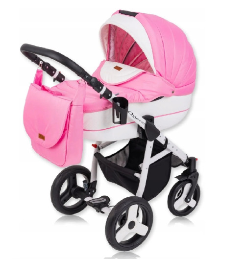 Passeggino Quero Lino - Per l'inverno e l'estate - ruote pneumatiche