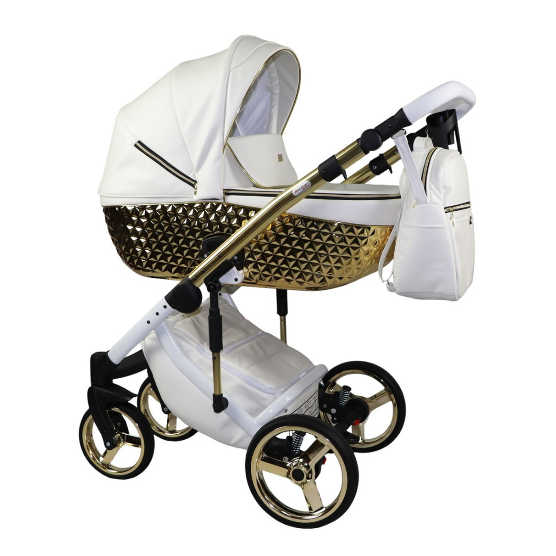 Passeggino Happy Sojan con navicella oro gold - Passeggini 2023