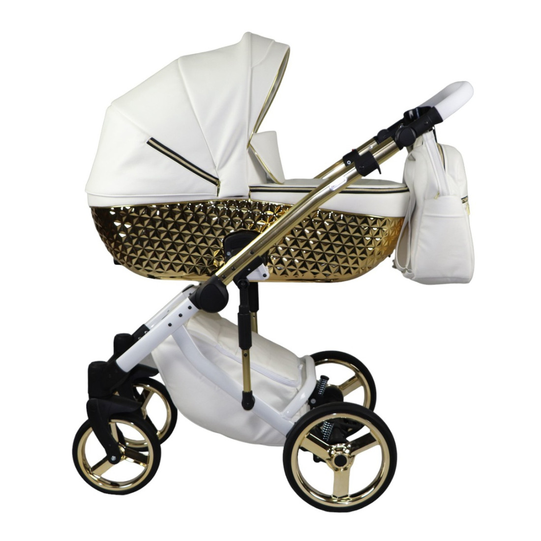 Passeggino Happy Sojan con navicella oro gold - Passeggini 2023
