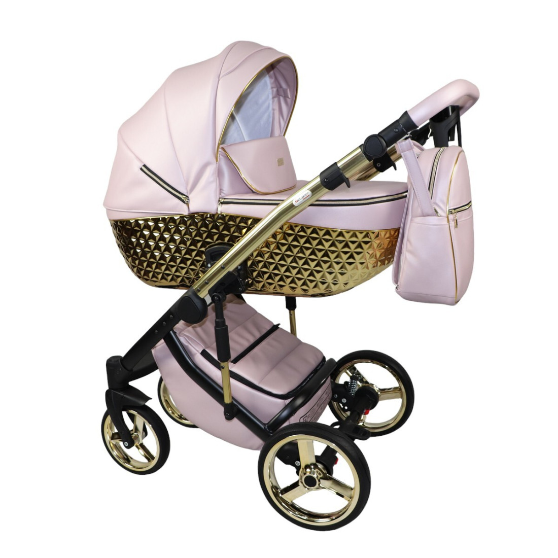 Passeggino Happy Sojan con navicella oro gold - Passeggini 2023