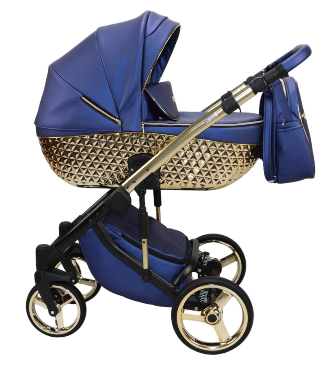 Passeggino Happy Sojan con navicella oro gold - Passeggini 2023