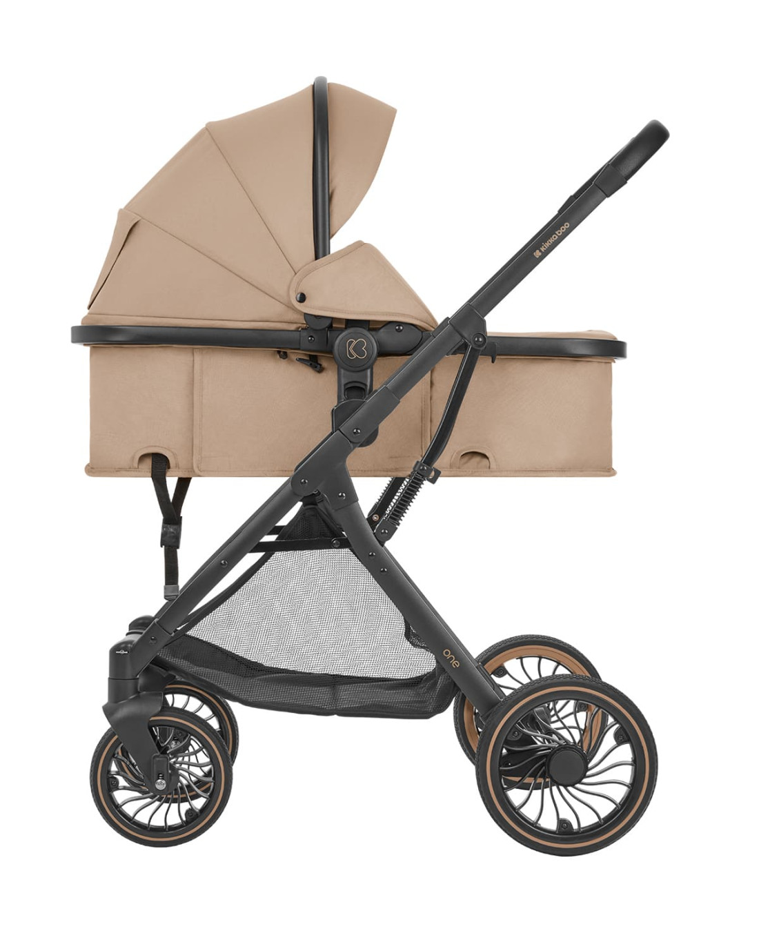 Kikkaboo One Carrito Trío Convertible One : seguro, cómodo y adaptable desde el nacimiento.