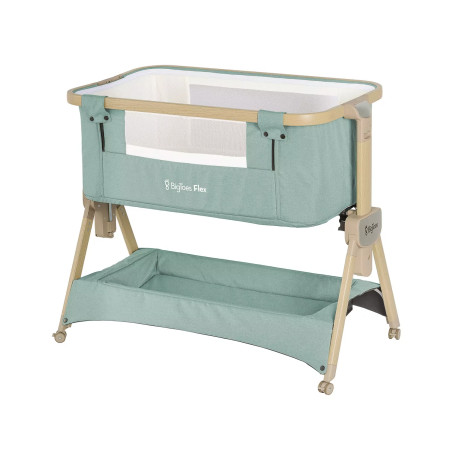 BIGTOES FLEX, Mini culla pieghevole per co-sleeping, facile da trasportare.