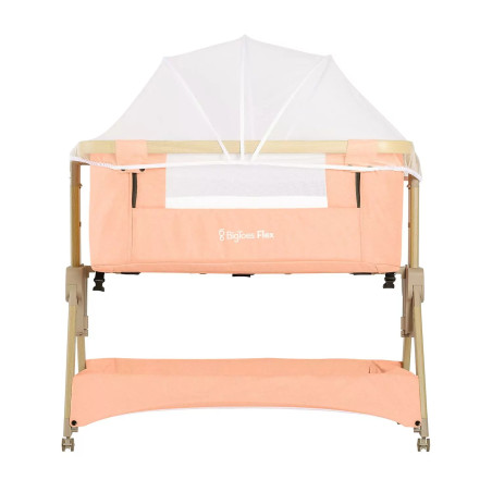 BIGTOES FLEX, Mini culla pieghevole per co-sleeping, facile da trasportare.