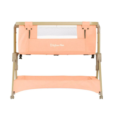 BIGTOES FLEX, Mini culla pieghevole per co-sleeping, facile da trasportare.