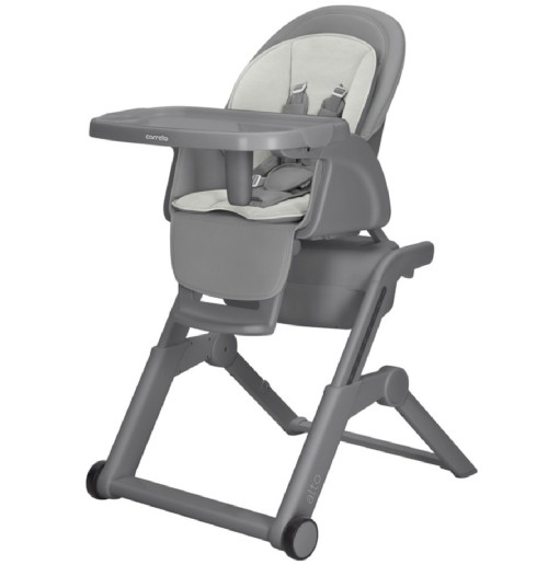 Carrello AltoTrona-columpio 3 en 1: mecedora, hamaca y trona ajustable