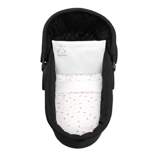 Juego de cama capazo carrito bebé algodón 100% ranforce OEKO-TEX