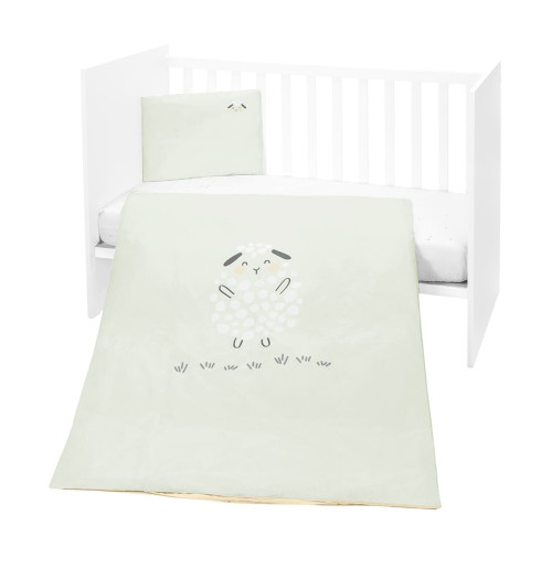 Juego ropa de cuna bebé algodón 100% OEKO-TEX con diseño suave