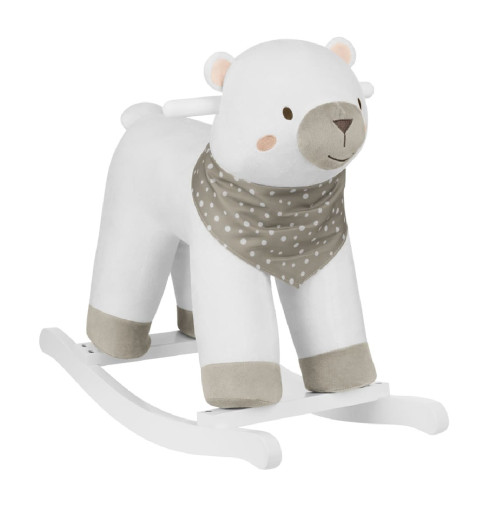 Balancín de madera infantil | Juguete mecedora seguro y divertido