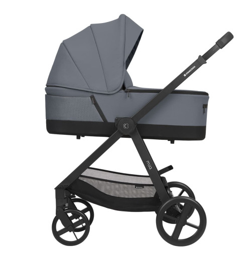 Carrito de bebé MIA Kikkaboo 3 en 1 con capazo y silla i-SIZE