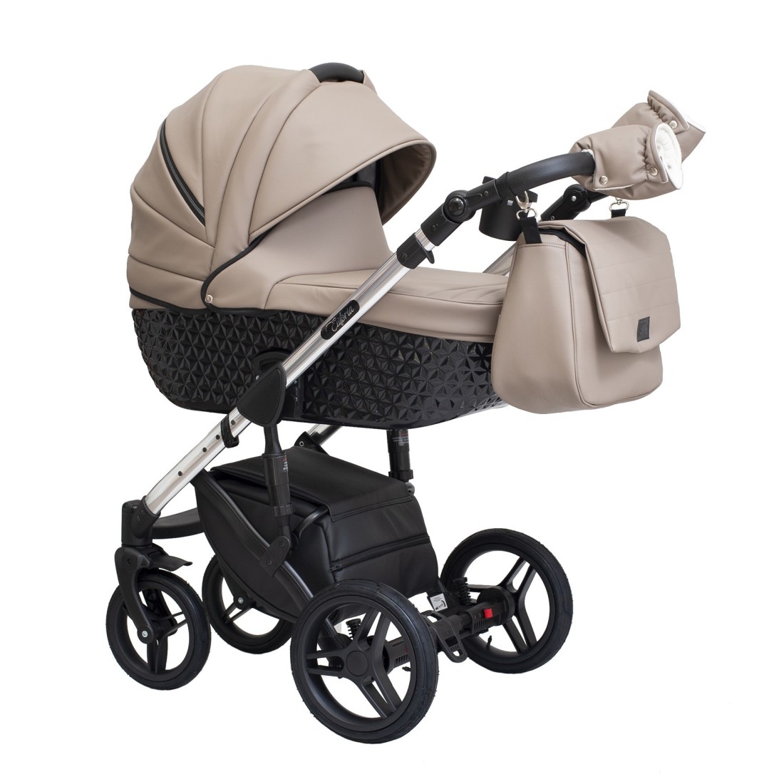 Euforia  Premium Diamond Modern PARADISE BABY - Passeggino in pelle -