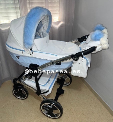 Cappuccio per capelli Carrozzina Colore Blu - Bebepasea.es