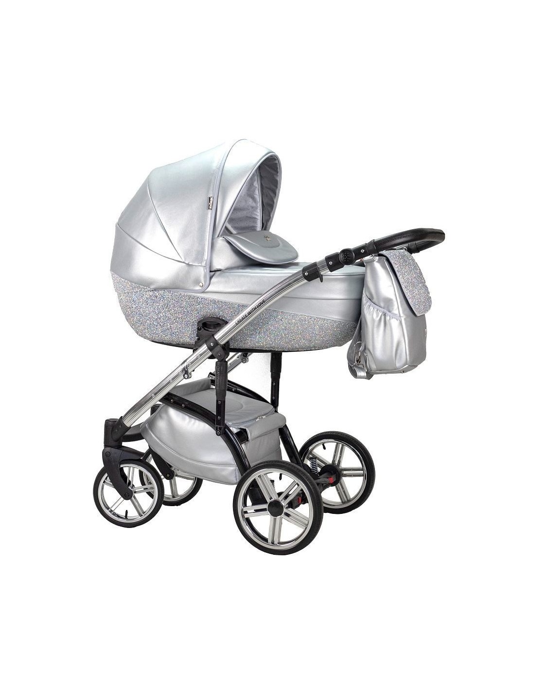 Passeggino EXCLUSIVE glitter - Carrozzina Leggera