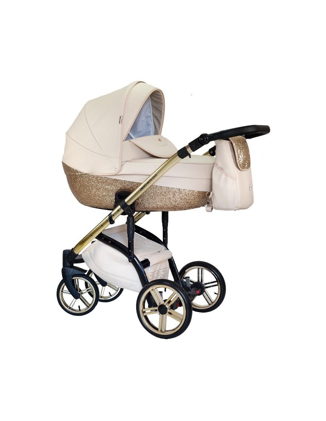 Passeggino EXCLUSIVE glitter - Carrozzina Leggera