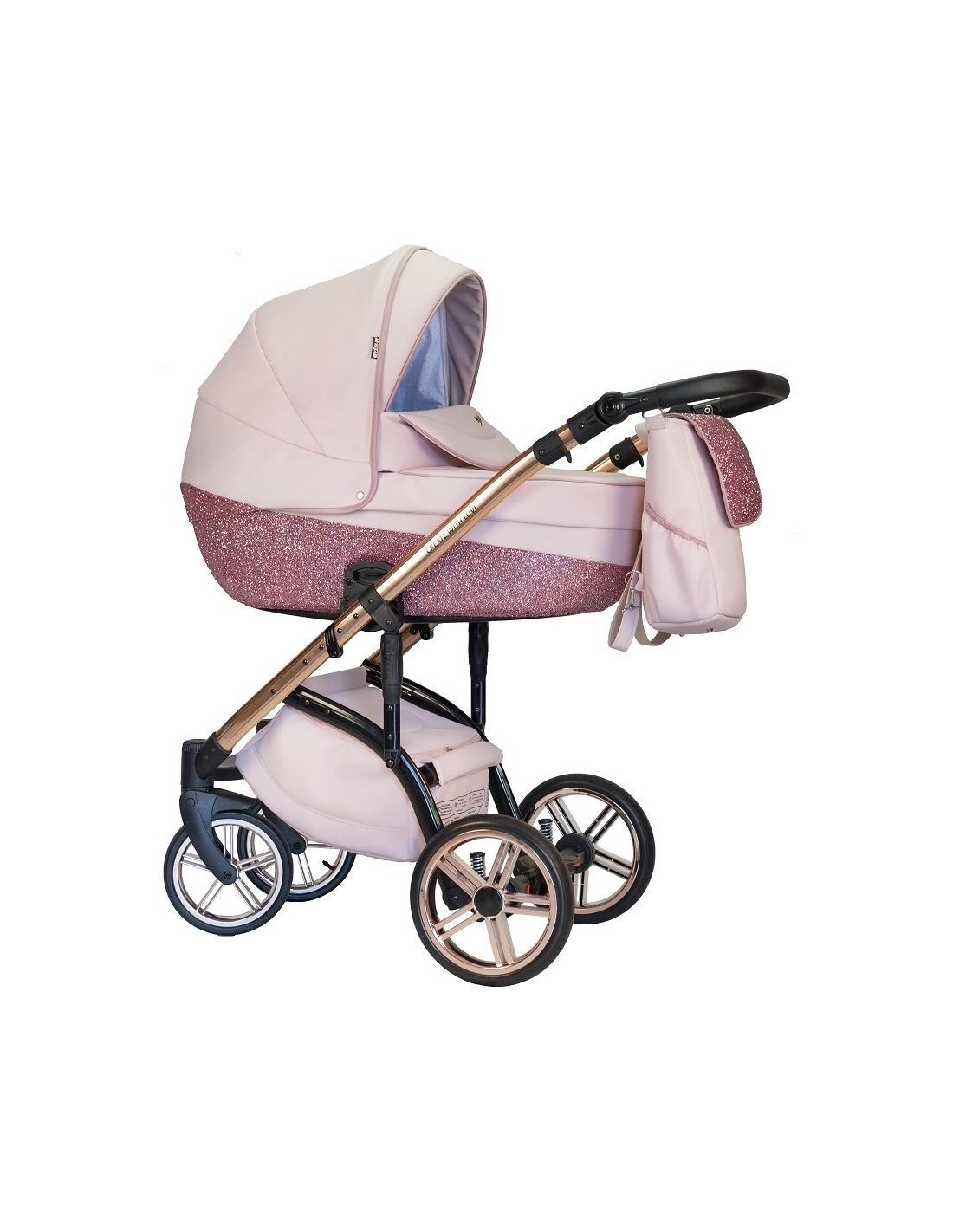 Passeggino EXCLUSIVE glitter - Carrozzina Leggera