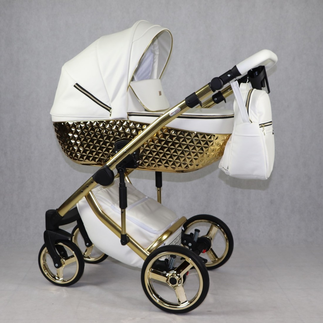 Passeggino Happy Sojan con navicella oro gold - Passeggini 2023