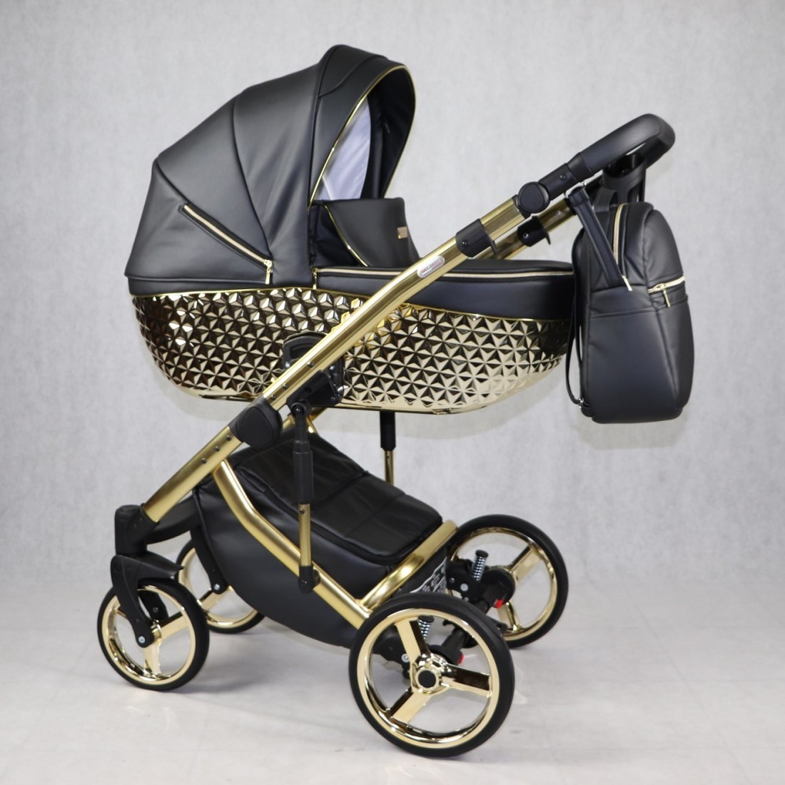 Passeggino Happy Sojan con navicella oro gold - Passeggini 2023