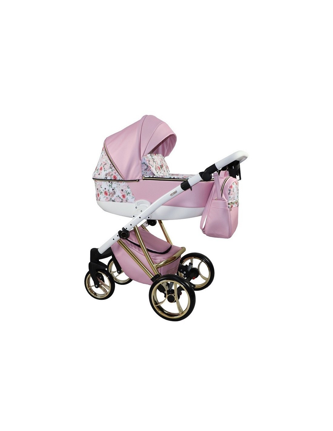 AGIX  Polipiel - Carrito bebé Rosa - Tendencias en cochecitos