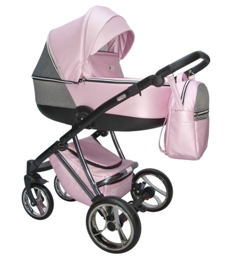 AGIX  Polipiel - Carrito bebé Rosa - Tendencias en cochecitos