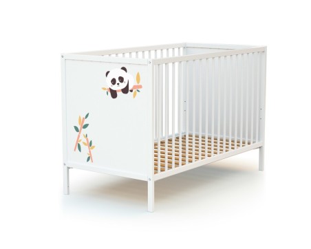 PANDA CULLA E CASSETTIERA Per bebè marca WEBABY 120x60 cm