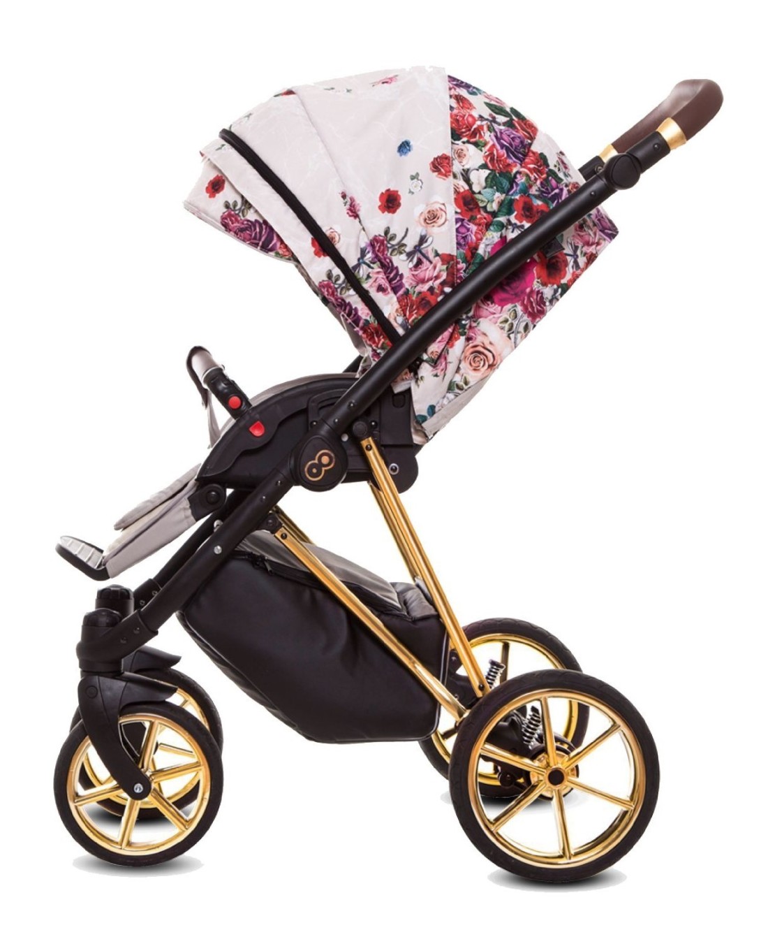 MUSSE CARRITO DE BEBÉ  FLORES BABYACTIVE. DISEÑO FLORAL 2024