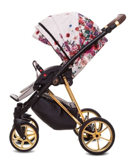 MUSSE CARRITO DE BEBÉ  FLORES BABYACTIVE. DISEÑO FLORAL 2024