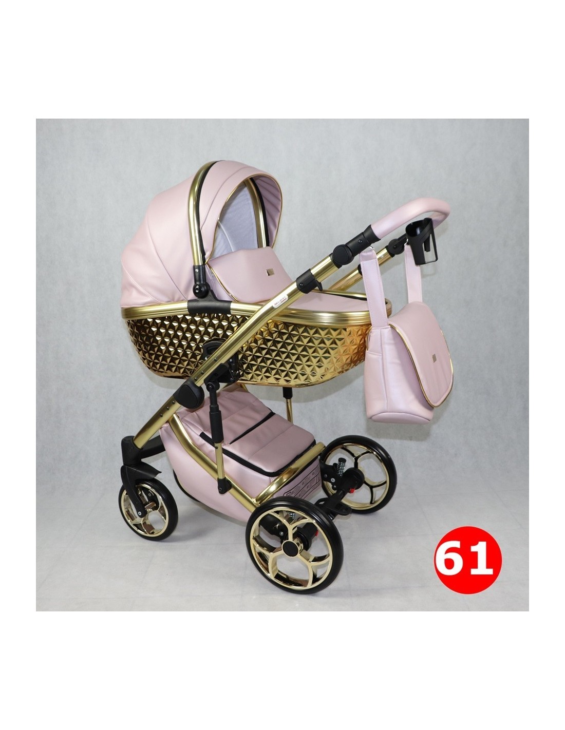 XSARA EXCLUSIVE 3 N 1 - Passeggino Colori Ecopelle