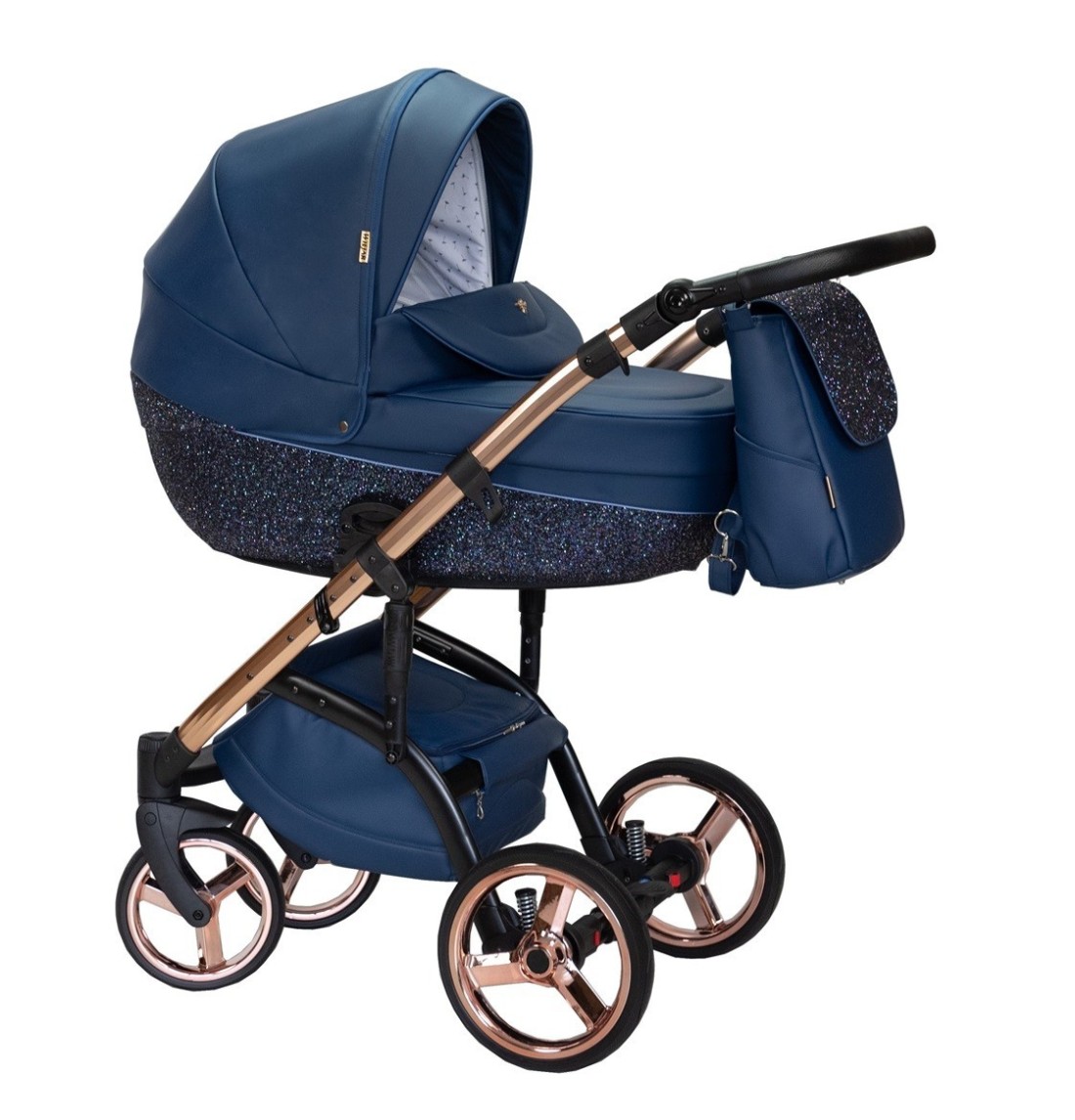 Passeggino EXCLUSIVE glitter - Carrozzina Leggera