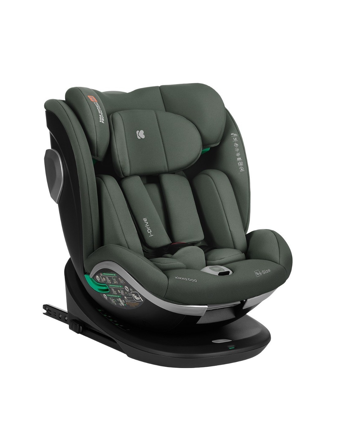 Silla de Coche 360º Rotatoria I-DRIVE SIZE KIKKABOO