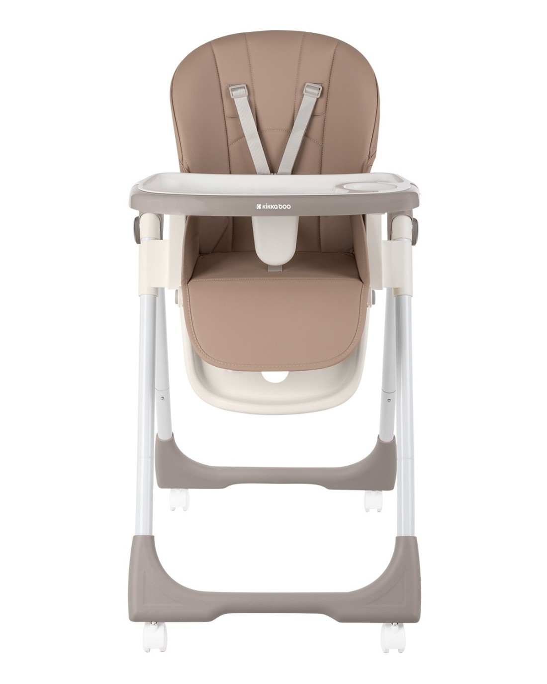 TRONA SPICY con ruedas KIKKABOO asiento de polipiel