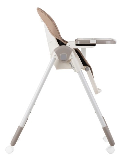 TRONA SPICY con ruedas KIKKABOO asiento de polipiel