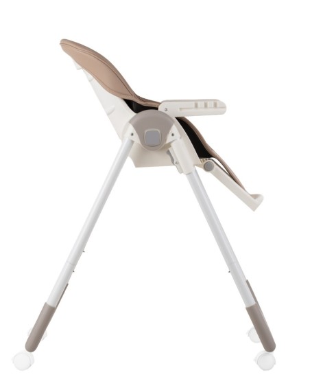 TRONA SPICY con ruedas KIKKABOO asiento de polipiel