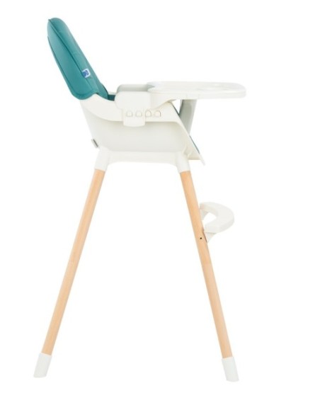 NUTRI 2in1 HIGH Chair è un seggiolone in legno