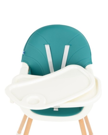 NUTRI 2in1 HIGH Chair è un seggiolone in legno