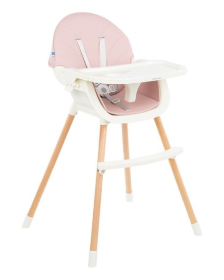 NUTRI 2in1 HIGH Chair è un seggiolone in legno