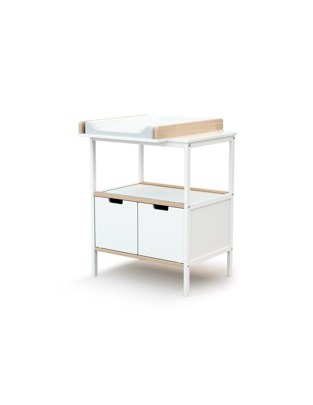 Mueble Cambiador para bebé con Almacenaje de Madera