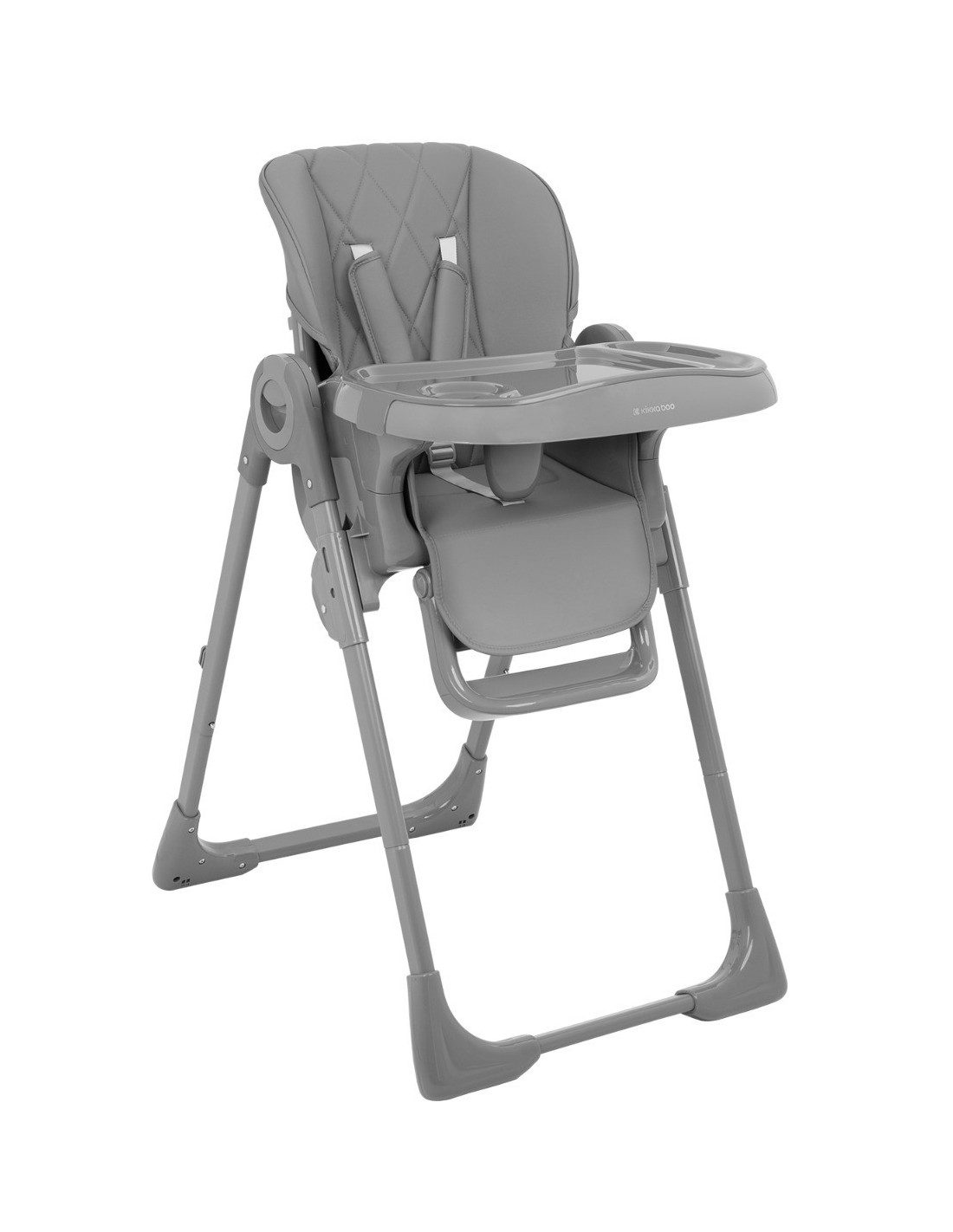 TRONA COMFY KIKKABO, trona plegable con asiento de cuero