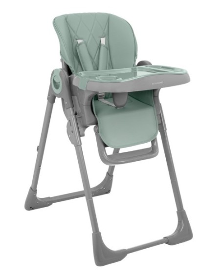 TRONA COMFY KIKKABO, trona plegable con asiento de cuero