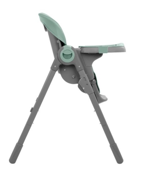 TRONA COMFY KIKKABO, trona plegable con asiento de cuero