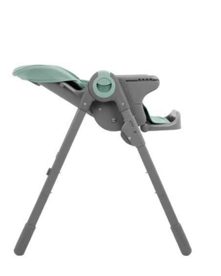 TRONA COMFY KIKKABO, trona plegable con asiento de cuero