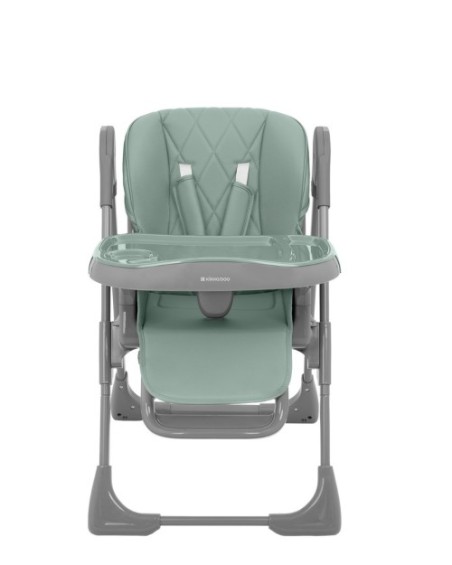 TRONA COMFY KIKKABO, trona plegable con asiento de cuero