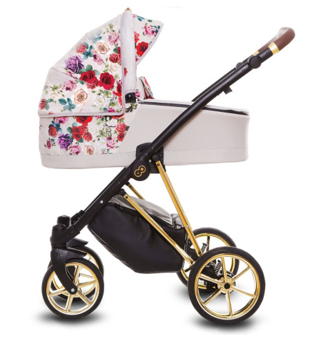 MUSSE CARRITO DE BEBÉ  FLORES BABYACTIVE. DISEÑO FLORAL 2024